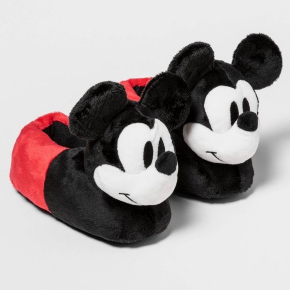 Kids’ Mickey Mouse Slippers